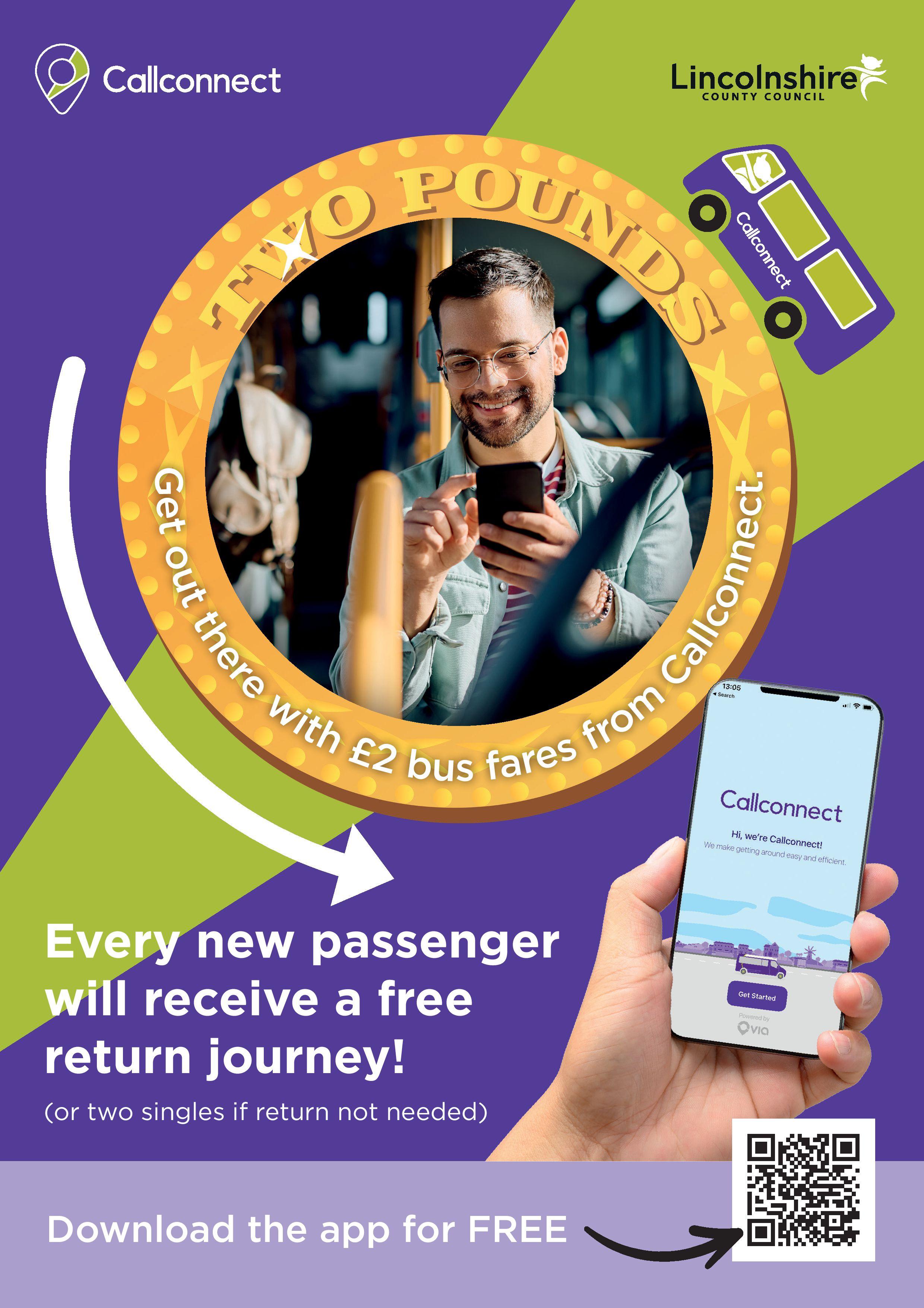 Call connect poster new passenger 1 summer 2024