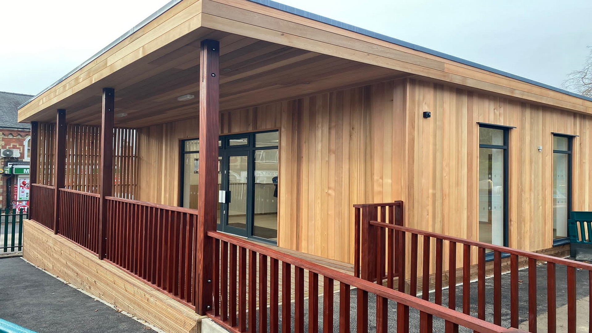 Image of new building for two year old's at Monks