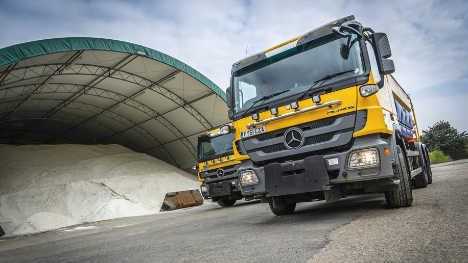 Gritter at Thurlby