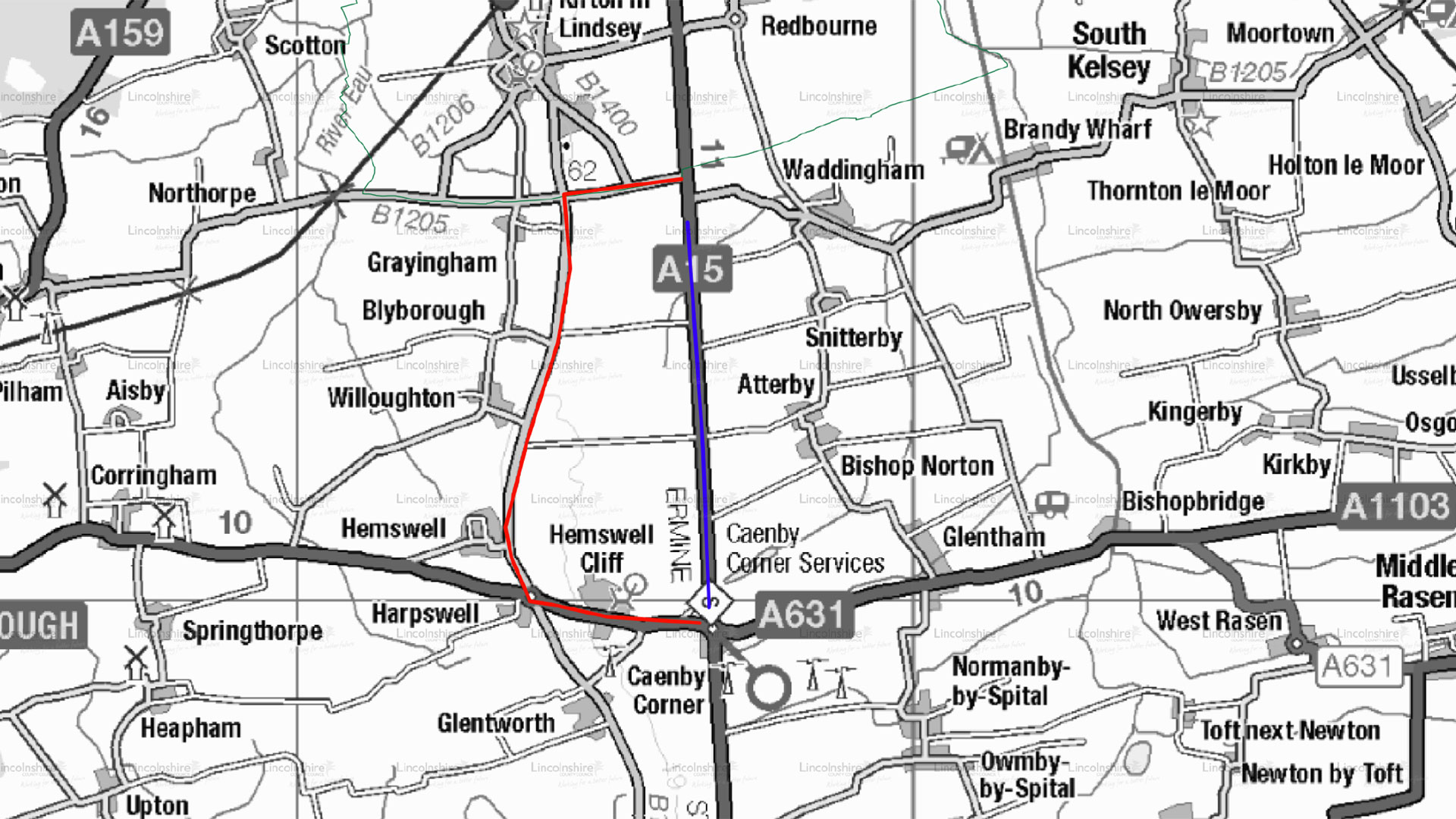 Road Stud Replacement Works On The A15 Lincolnshire County Council