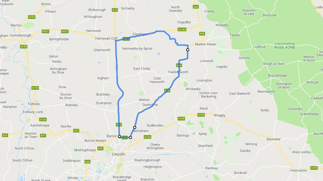 A46 diversion route