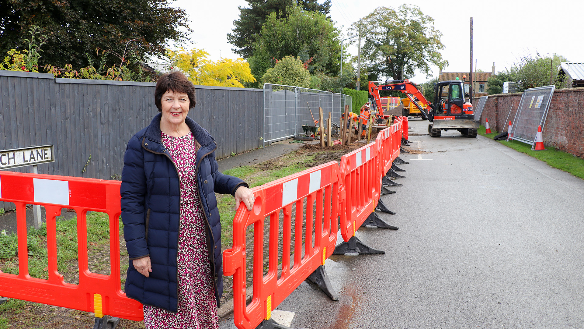 Cllr Mrs Patricia Bradwell, county councillor for Kirkby on Bain