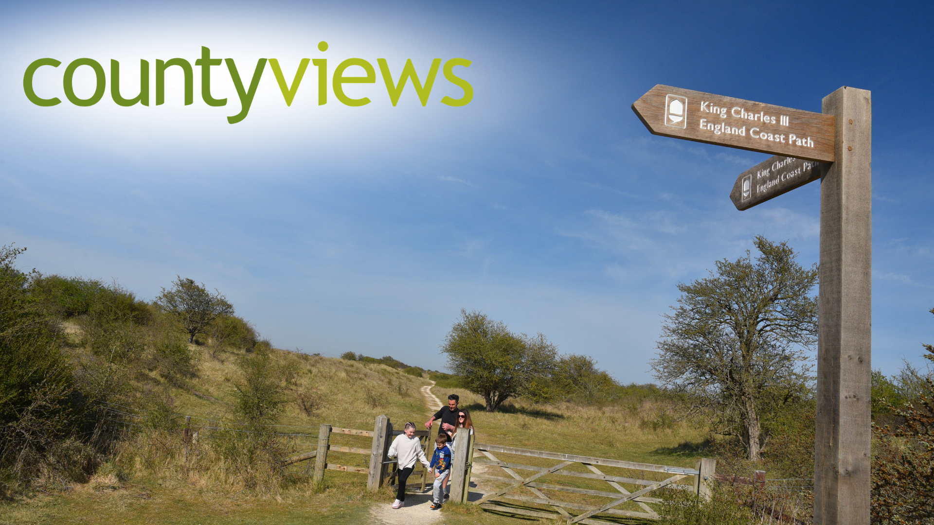 Coastal path in Lincolnshire
