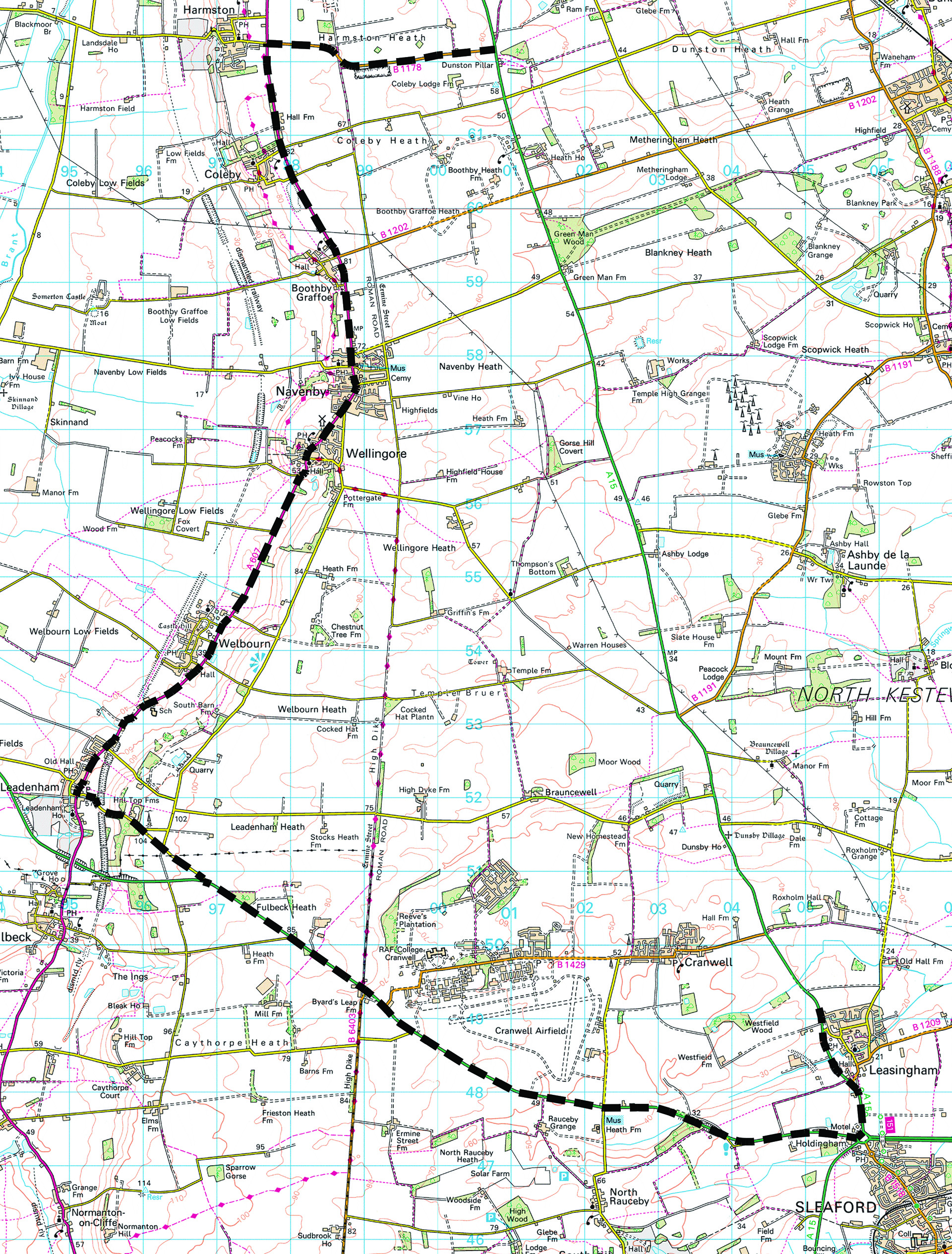 Diversion Route - A15