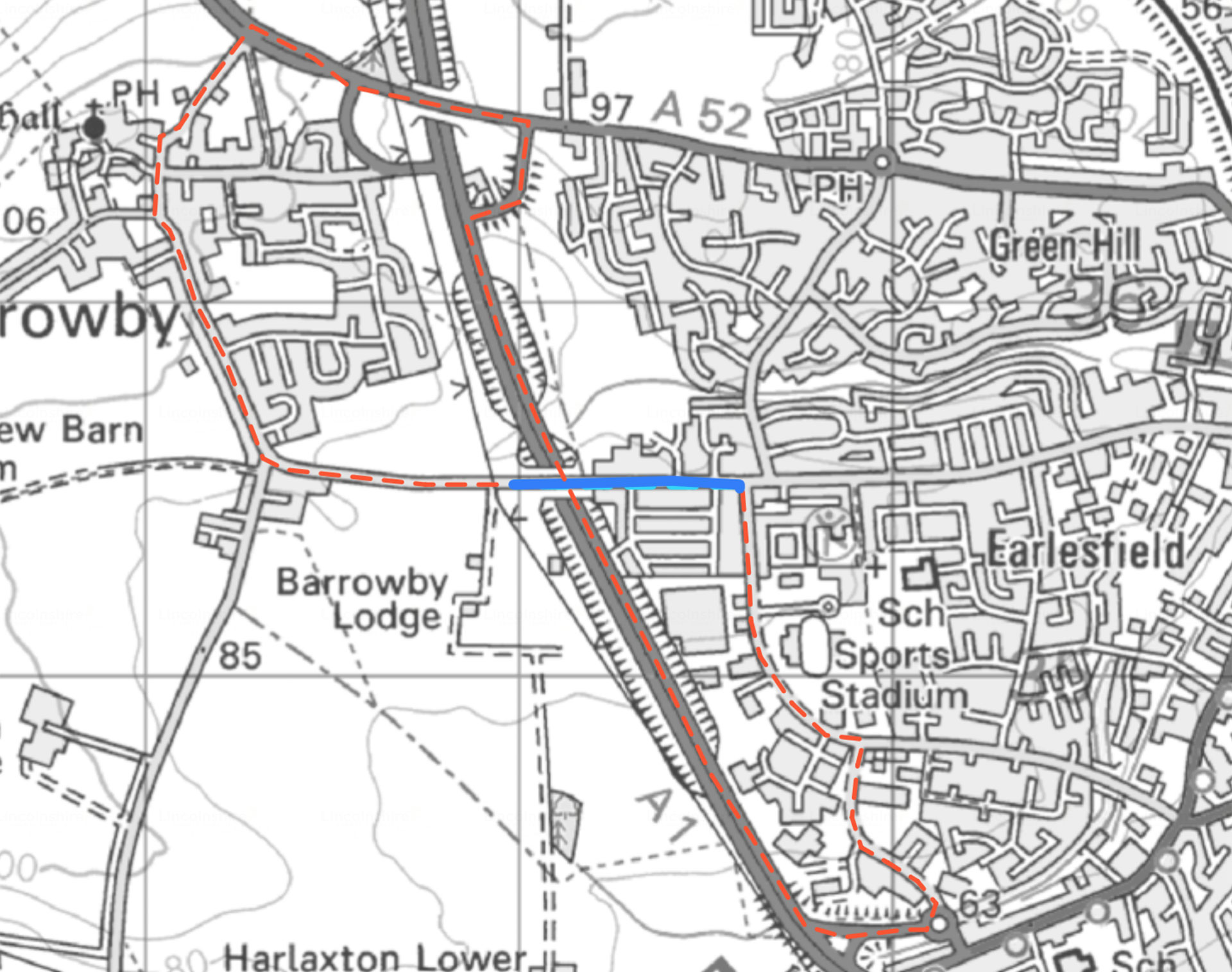 Diversion Route Dysart Road phase 2