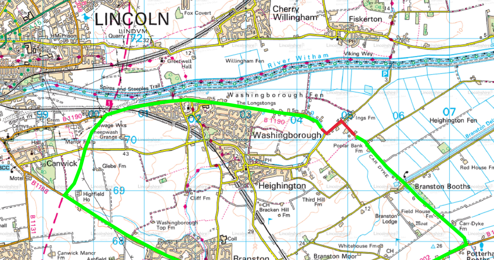 Diversion Route - Fen Road