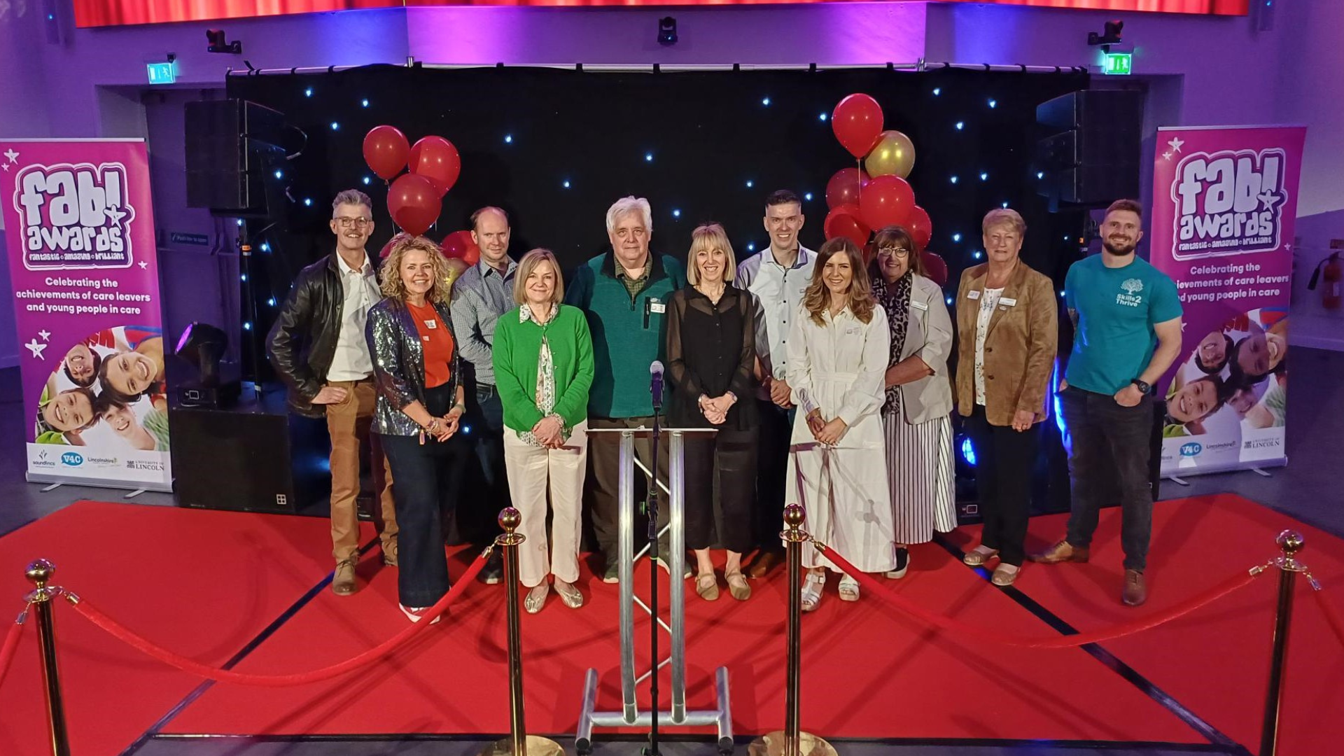 Councillors and senior officers at the FAB Awards 2026