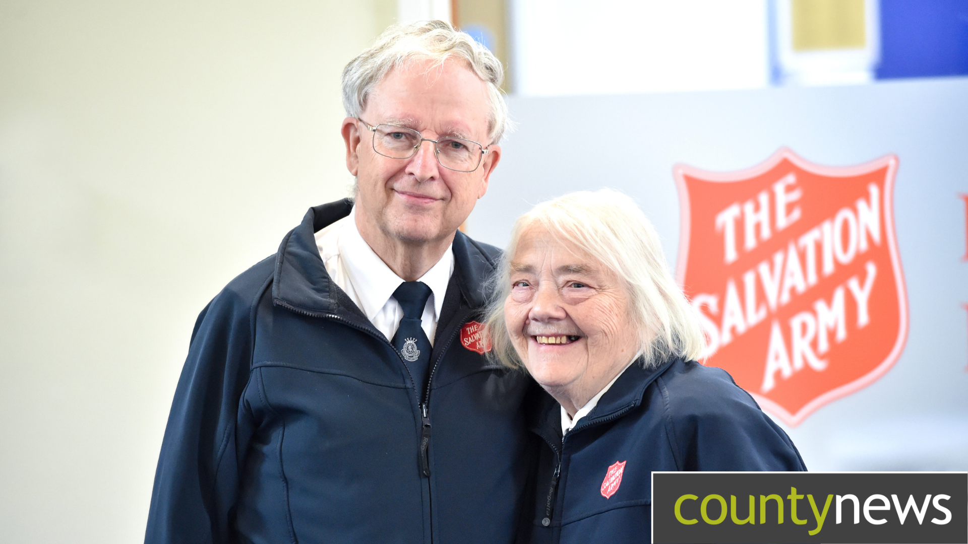 Previous winners of the couple/pair category in the county council's good citizen awards