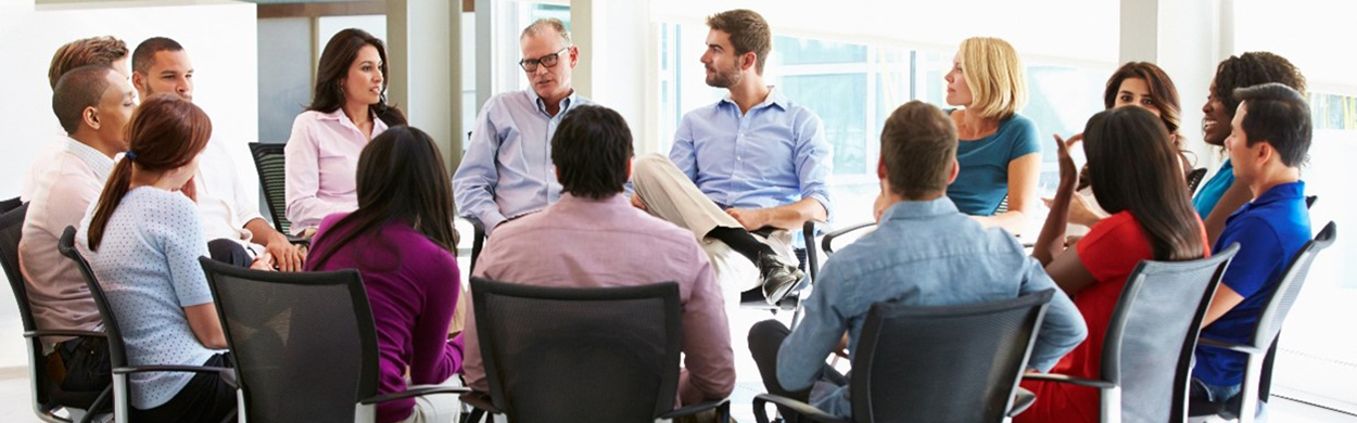 Image of people in a meeting