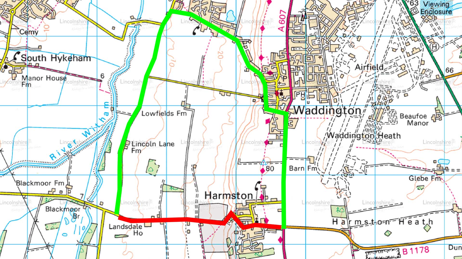Harmston road improvement