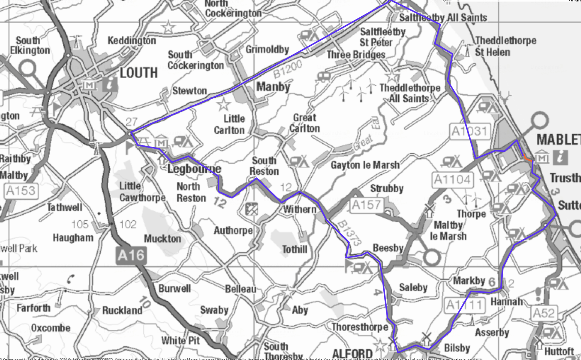 Seaholme Road new diversion route full