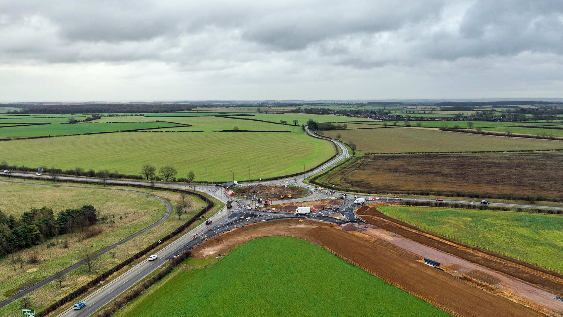 Somerby Hill roundabout