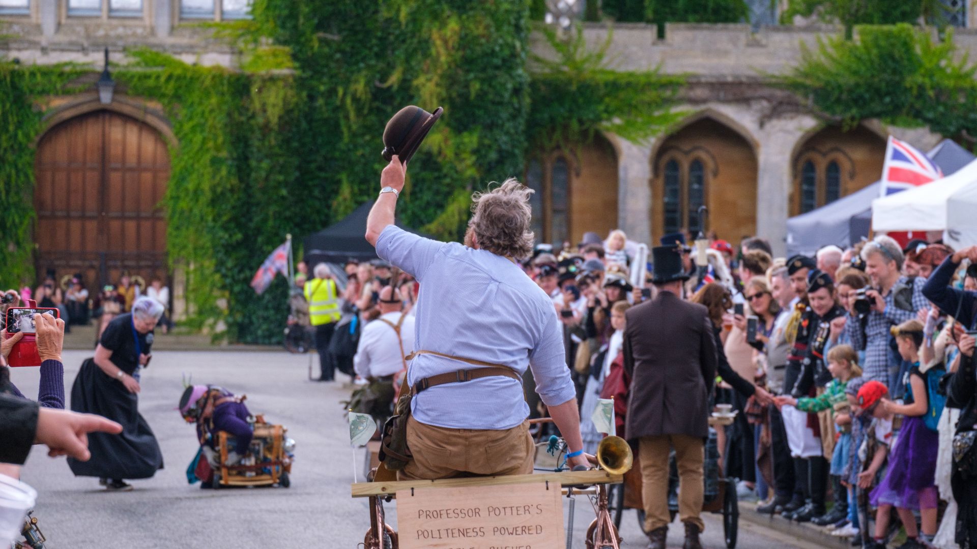 Steampunk festival at Lincoln Castle