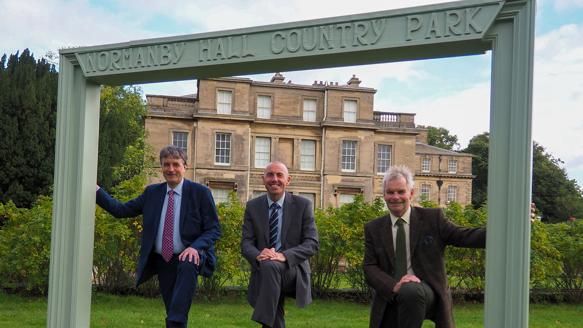 Three leaders at Normanby Hall